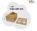 Four cupcake box
