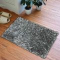 Jute Abstract Decojewels Multi color are Available Rectangle polyester glossy shaggy rug