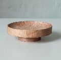 Wooden Carved Cake Stand