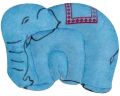 Blue Elephant Shaped Baby Pillow