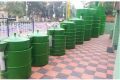 Green biogas storage tank