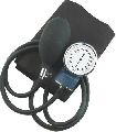 Aneroid Sphygmomanometer With Dual Head Stethoscope Bp Monitor  (Black)