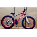 Red 21 Gears Sleek Fat Tyre Cycle