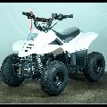 White 80CC Junior ATV