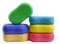 Available In Many Colors Kaya Rectangle body bath sponge
