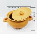 Terracotta Curd Setter with Lid Handi/ Veg Food Storage Handi/ Non-Veg Storage Handi
