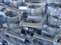Aluminium Alloy Metallic Grey Chrome Finish Anodize industrial aluminium die castings