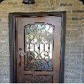 Wrought iron safety door