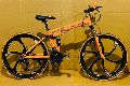 NEW Orange Mercedes-Benz 6 SPOKES FOLDABLE 21 GEARS CYCLES