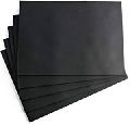 Black coated paper