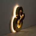 Brass LED Letters