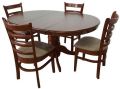 Rectangle Multicolor Plain 4 seater wooden dining table