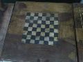 Wooden Chess Coffee Table