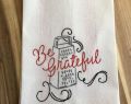 Plain Printed any color embroidered tea towel