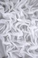 White Plain rfd chiffon fabric