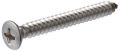 HRRL Stainless Steel also available in MS and Brass flat head self tapping screw