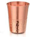 T-739A-H1 Copper Hammered Glass