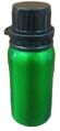 100 ml Green Spray Coated Aluminum Bottle