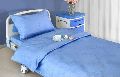 Blue Plain disposable bedsheet pillow cover