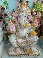 Marble Laxmi Ganesh Statue