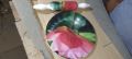 Round Multicolor New marble rolling board pin