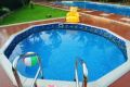 ABS or PVC Metal Plastic and Concrete round swimming pool