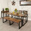 Industrial Dining Table Set