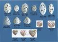 MOP SEA SHELL CONCH BUTTONS BEADS