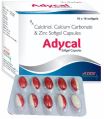 ADYCAL  (Each soft gelatin capsule contains  Calcitrol 0.25mcg Carbonate 500mg Zinc 7.5 mg )
