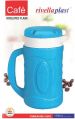 Round Multicolor Plain insulated thermos flask