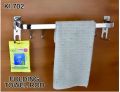 KI 702 Stainless Steel Folding Towel Rod