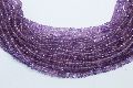 Pink Amethyst Faceted Beads