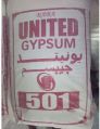 White United gypsum powder