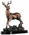 Copper Deer Statue