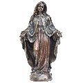 Copper Mother Mary Statue