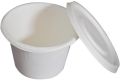 Biodegradable Bagasse 500ml Container with Lid - VARSYA