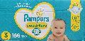 Pampers Swaddlers Disposable Baby Diapers Size 3, 168 Count