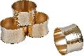 BRASS AND COPPER SIMPLE NAPKIN RINGS USE FOR HOTEL RESTAURANT