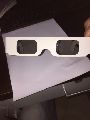 3D White Paper Glasses