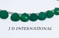 50gm J.d.International Polished Heart Onyx Gemstone Beads