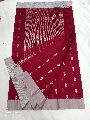 Chanderi Saree Handloom new cotton silk