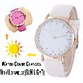 Fancy Classy solar Color Changing Watch for Girls &amp;amp; Women - L33