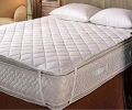 Rectangular White Plain non woven mattress protector