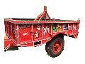 Mild Steel Red Sardar ji Pukhrayan Tractor Trolley