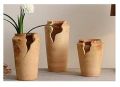 HOME DECORATIVE ITEM WOODEN FLOWERS POT USE FOR HOME HOTEL AND RESTAURANT