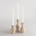 NATURAL WOODEN HOME DECORATIVE CANDLE HOLDERS FOR HOME DECORATION IN NIGHT