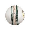 White Leather Cricket Ball, 4 Piece Cricket Ball