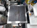 Silver electric cook top