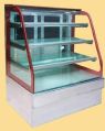 J Type Bend Glass Display Counters