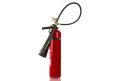 Mild Steel Cylindrical Dark Red co2 fire extinguisher